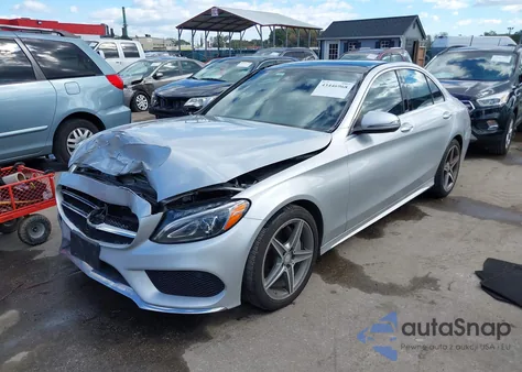 2016 Mercedes-Benz C 300 Sport 4Matic from USA, damaged, VIN 55SWF4KB3GU137751